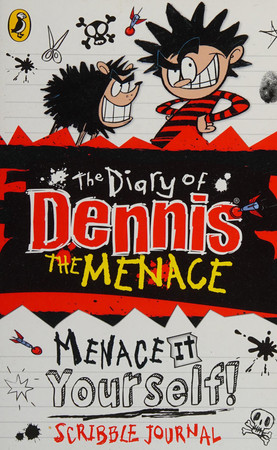 Menace it yourself! scribble journal