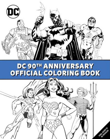 DC Showcase The Official Coloring Book