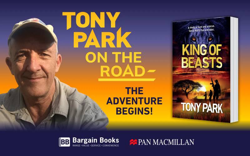 Cover image for blog post: Tony Park on the Road!