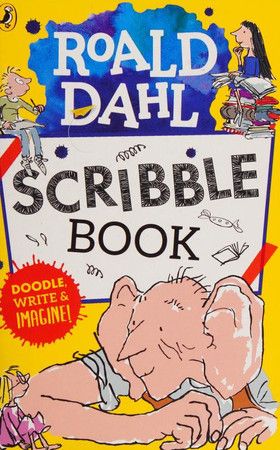 Roald Dahl scribble book