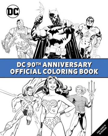 DC Showcase The Official Coloring Book