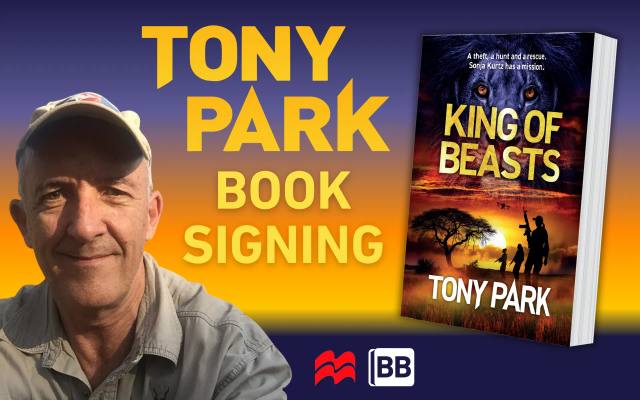 The Tony Park roadshow is coming to BB Newcastle!